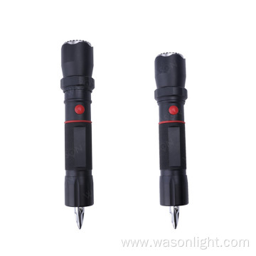 Night Inspection Self Defense Torch Light With Hammer